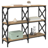 Console Table Artisan Oak 100 x 28 x 80.5 cm Engineered Wood 882782