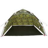 Fishing Tent Quick Release 4-Person Light Camouflage 42042279