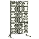 Privacy Screen Olive 100 x 50 x 180 cm Steel 868573