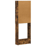 Toilet Cabinet EDE Smoked Oak 66 x 25.5 x 190 cm 896040