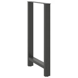 Bar Table Legs Anthracite 2 pcs 60x cm Steel 4013346
