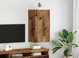 TV Wall Cabinet Old Wood 40.5 x 30 x 102 cm Engineered Wood 882939