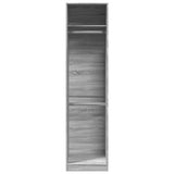 Wardrobe Grey Sonoma 50x50x200 cm Engineered Wood 3307788