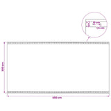 Tarpaulin with Eyelets 2 pcs Green 3 x 6 m 260 gsm PE 3429759