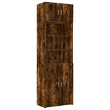 Storage Cabinet Smoked Oak 70x42.5x225 cm Engineered Wood 3281319