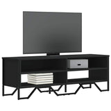 TV Cabinet Black 122x34x41 cm Engineered Wood 848569