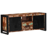 ZNTS TV Cabinet 100x30x40 cm Solid Wood Reclaimed 4013590