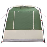 Party Tent Green 4-Person 185T Polyester with PU Coating 42017445