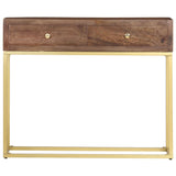 Console Table 90x30x75 cm Solid Mango Wood 286555