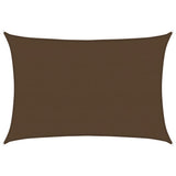 Sunshade Sail 160 g/m Brown 5x6 m HDPE 311796