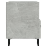 Bedside Cabinets 2 pcs Concrete Grey Engineered Wood 812033