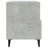Bedside Cabinets 2 pcs Concrete Grey Engineered Wood 812033