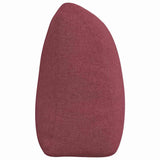 Back Pillow Wine Red 180 x 24 x 50 cm Fabric 42014560