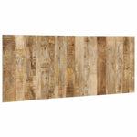 ZNTS Headboard 200 cm Solid Rough Wood Mango 4017518