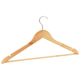 50 pcs Clothes Hanger Set Non-slip Hardwood 289912