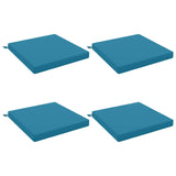 4-Piece Seat Cushions SOEST 4 pcs 100% Polyester Light Blue 944744