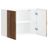 Kitchen Wall Cabinet "Lucca" Old Wood Engineered Wood 853835