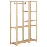 Clothes Rack 110x38x170 cm Solid Pinewood 327324
