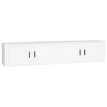 Wall-mounted TV Cabinets 2 pcs White 100x34.5x40 cm 3188366