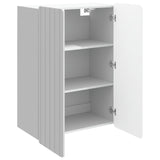 Wall-Mounted Cabinet High Gloss White 66 x 34.5 x 92 cm 898229
