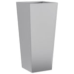 ZNTS Garden Planters 35x35x75 cm 2 pcs Galvanised Steel 851091