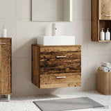 Wall-Mounted Sink Vanity Old Wood 49.5 x 41 x 62.5 cm 890284