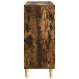 Sideboard Smoked Oak 89 x 34.5 x 80 cm Engineered Wood 895110