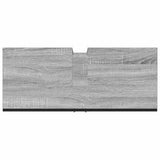 Bathroom Sink Cabinet Grey Sonoma 80x33x60 cm Engineered Wood 842464