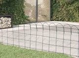 Garden Border Fence Powder-coated Iron 10x0.65 m 141073