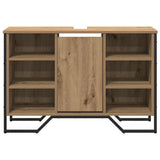 Bathroom Sink Cabinet with Shelf Artisan Oak 91 x 35 x 60 cm 869184