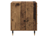 Bedside Cabinet Old Wood 40 x 40 x 66 cm Engineered Wood 882098
