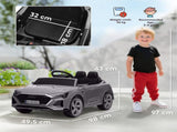 Audi Q8 e-tron Sportback Licensed 12V Ride on Car w/ Remote, 4 Spring Suspension Wheels, Headlamps, T3398P422395