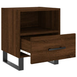 Bedside Cabinets 2 pcs Brown Oak 40x35x47.5 cm Engineered Wood 827499