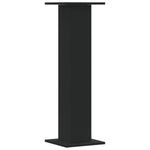 Plant Stands 2 pcs Black 30x30x95 cm Engineered Wood 3307874