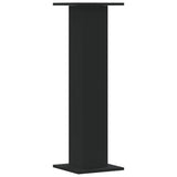 Plant Stands 2 pcs Black 30x30x95 cm Engineered Wood 3307874