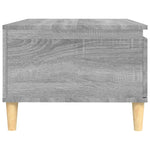 ZNTS Coffee Table Grey Sonoma 90x50x36.5 cm Engineered Wood 821050