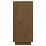 Sideboards 2 pcs Honey Brown 31.5x34x75 cm Solid Wood Pine 813357