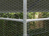 Chicken Cage 4 pcs Silver 800 x 200 x 200 cm Galvanised Steel 3368319