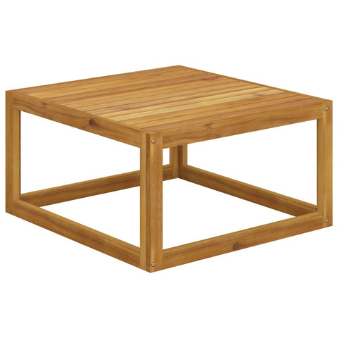 ZNTS Coffee Table 68x68x29 cm Solid Acacia Wood 311866