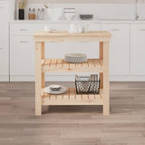 Work Bench 78,5x50x80 cm Solid Wood Pine 823639