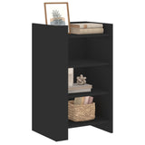 Sideboard Black 45x35x75 cm Engineered Wood 848382