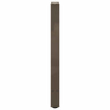 Console Table Legs Natural Steel 2 pcs 38x cm Steel 4013299