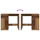 Desk Old Wood 86x49x76 cm Engineered Wood 861830