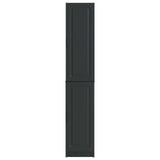 Cabinet Set 2 pcs Black Engineered Wood 3416953