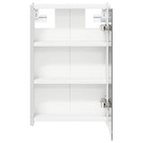 Bathroom Mirror Cabinet White 33 x 11.5 x 50 cm Engineered wood 889215