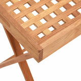 Folding Tray Table 52x36x56.5 cm Solid Wood Walnut 350349
