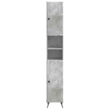Bathroom Cabinet with Open Shelf BREDA Concrete Grey 897478