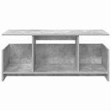 TV Stand Concrete Grey 102 x 35 x 45 cm Engineered Wood 890995