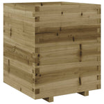 ZNTS Garden Planter 60x60x72.5 cm Impregnated Wood Pine 3282583