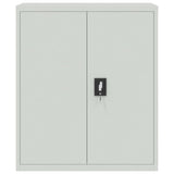 File Cabinet Light Grey 90x40x145 cm Steel 3188318